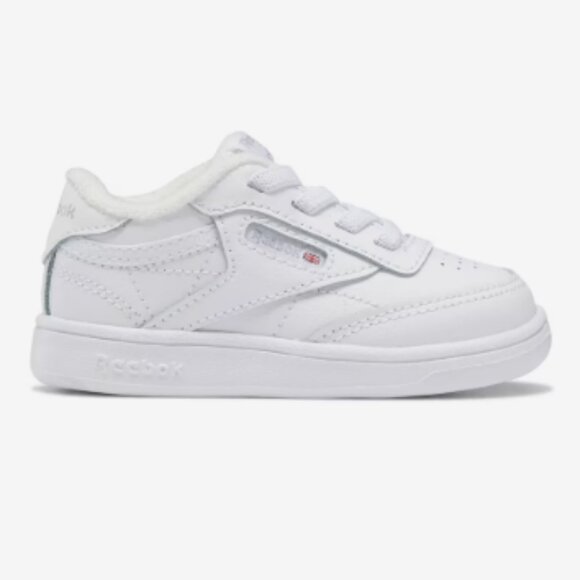 Reebok Club C Sneaker All White Toddler Kids Size 9 NWT/NIB - Picture 1 of 5